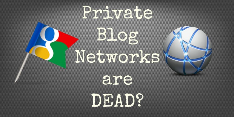 Google penalizes Private blog network