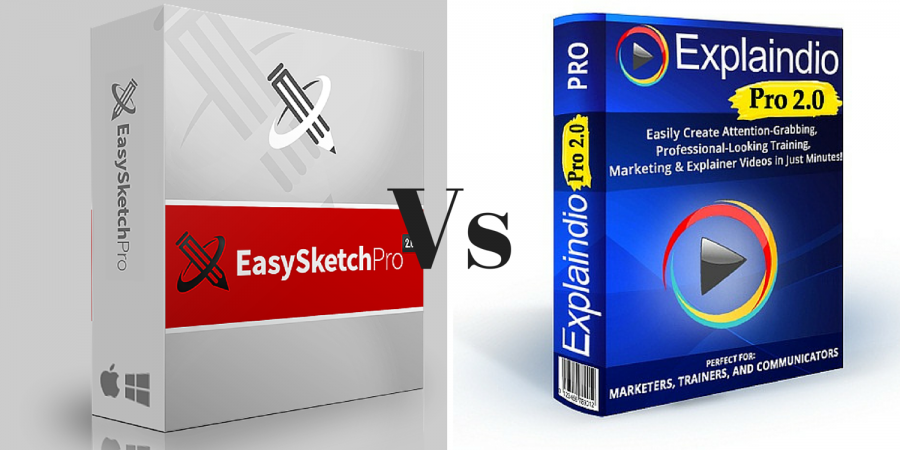 easy sketch pro vs explaindio 2.0