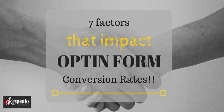 optin form conversion rates