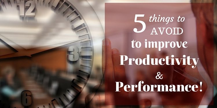 improve productivity and performance