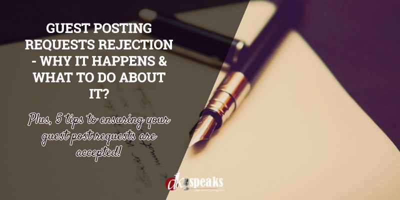 guest posting requests rejection