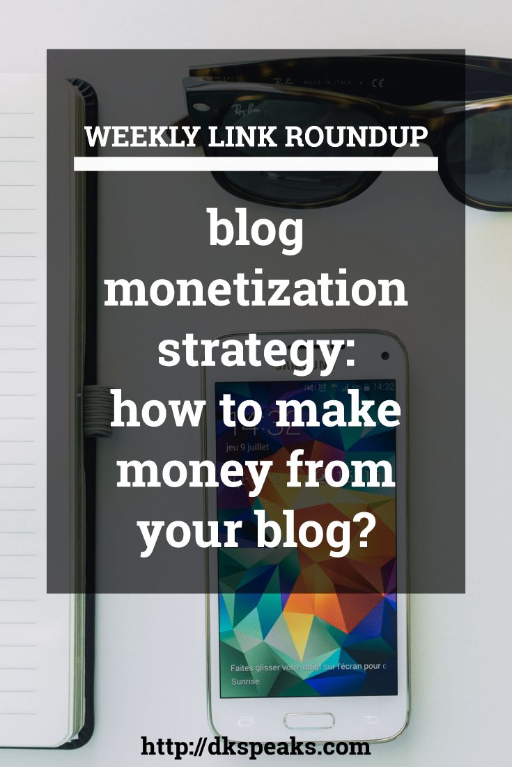 blog monetization strategy