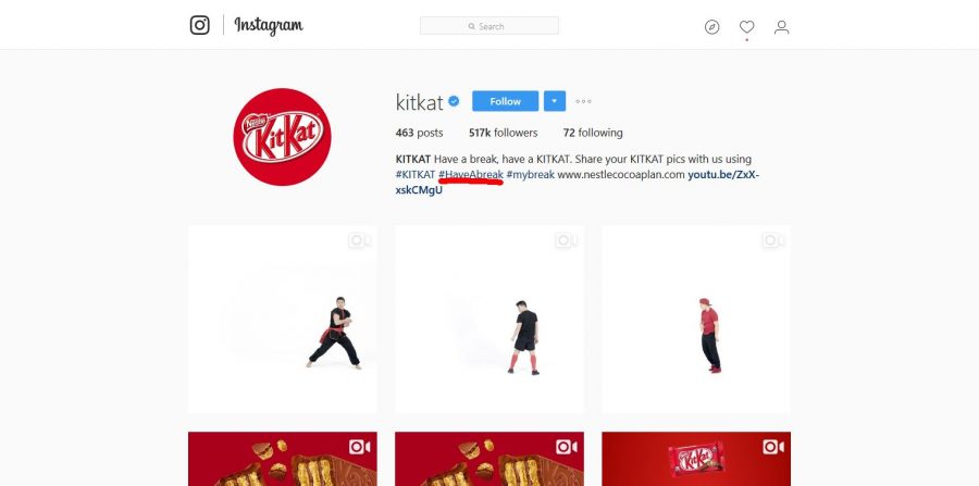 kitkat instagram hashtags