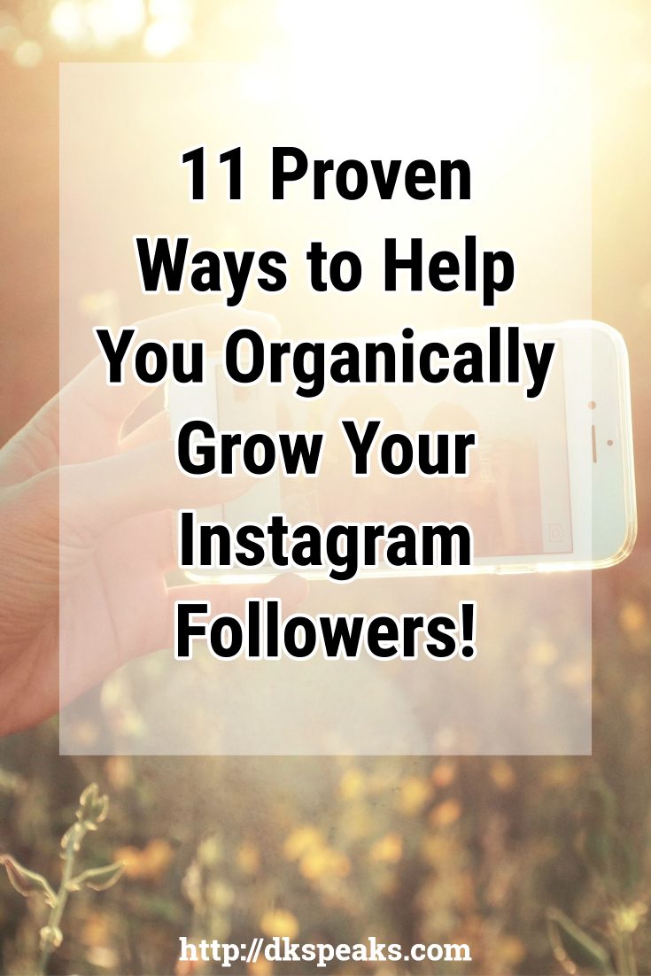 organically grow your instagram followers