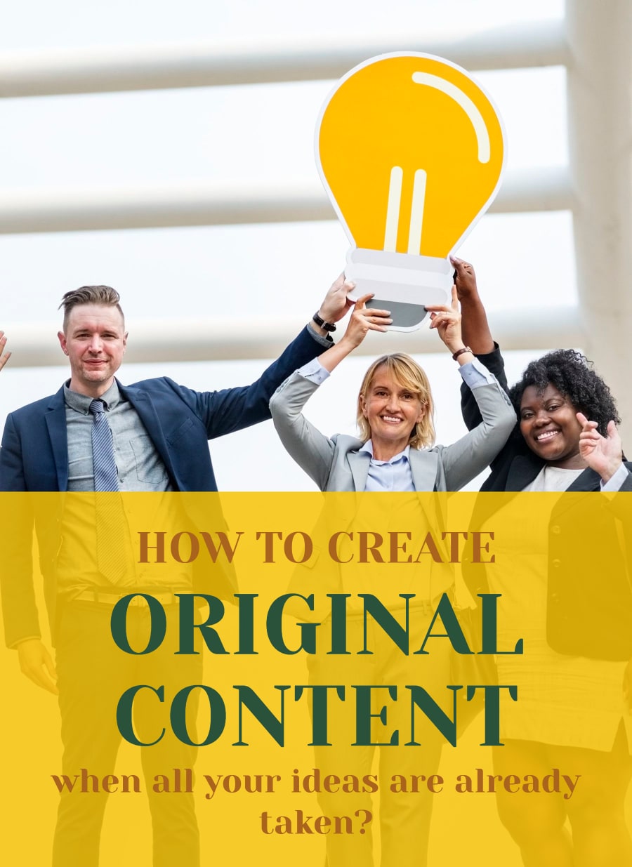 create original content