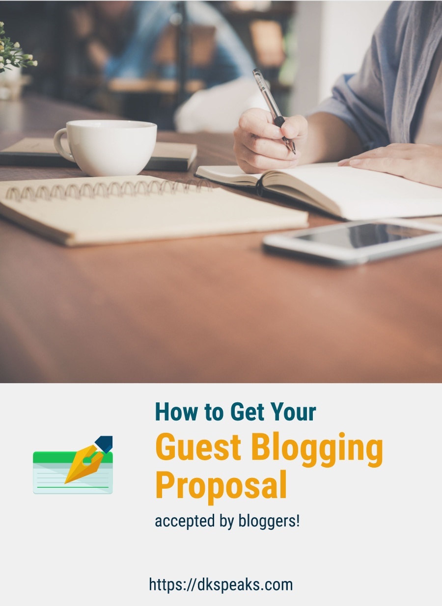 guest blogging proposal