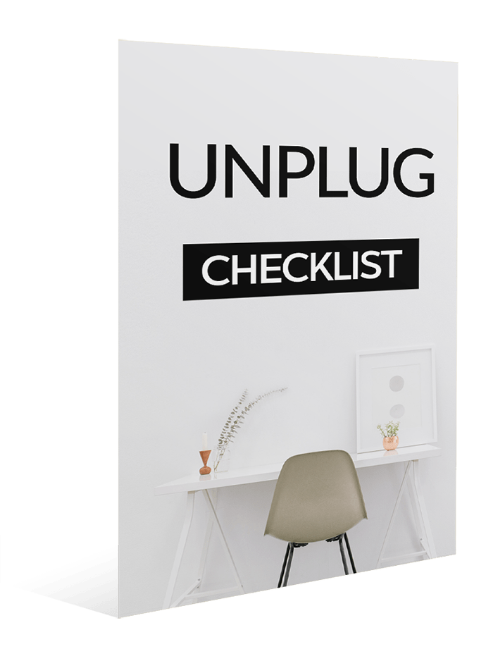 Unplug-checklist