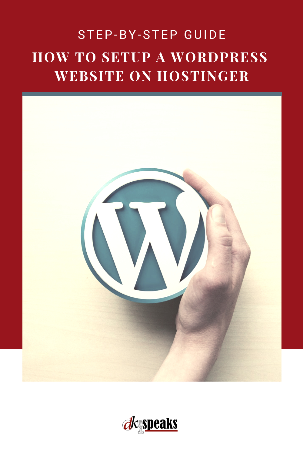 setup a wordpress website on hostinger