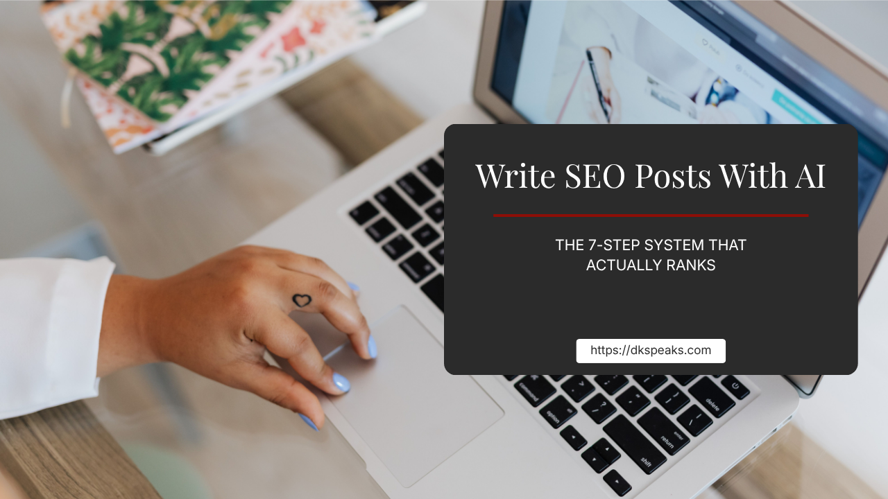 how to write seo blog posts with ai featured